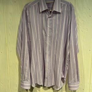 Bugatchi Men's Cotton Button Up Shirt